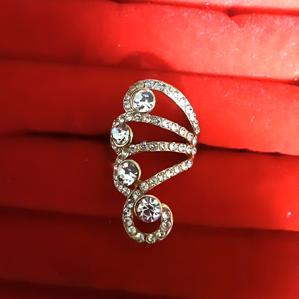 Vintage Silver Cocktail Ring